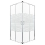 Cabină de duș pătrată Madera 90x90 cm fără cădiță