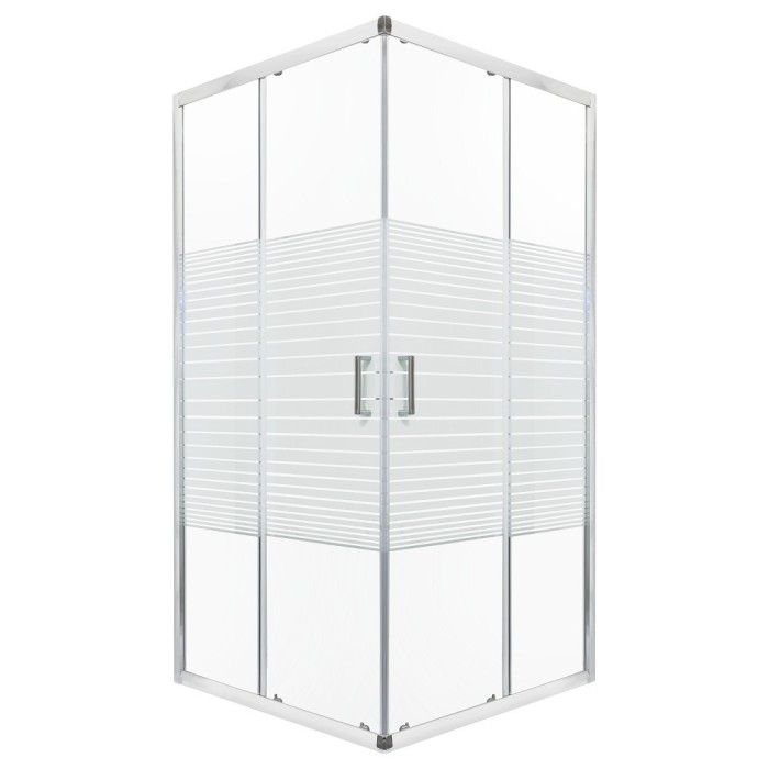 Cabină de duș pătrată Madera 90x90 cm fără cădiță