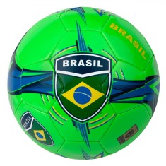 Minge Fotbal, Brazilia, Nr. 5, Verde multicolor foto