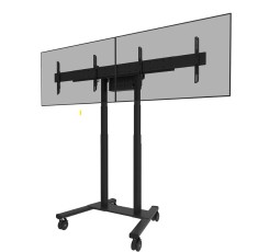NM Newstar adaptor 2 ecrane, negru foto