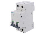 &Icirc;ntrerupător supracurent SIEMENS 4A 2 poli 230/400VAC 10kA 5SL4204-7