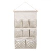 Suport Suspendabil de Perete, Model Cu Buline, Compartimente Multiple, Bej, 35x60cm, Oem