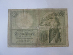 Germania 10 Mark/Marci 1906 foto