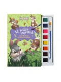 Cumpara ieftin Disney Iepurasi. Sa pictam impreuna! Carte de colorat cu pensula si acuarele