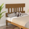 Gossi tablie de pat, maro miere, 183,5x3x81 cm, lemn masiv de pin