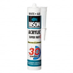 Mastic Etanseizant Ultra Rapid Bison Acrylic Super Fast, 300 ml, Alb, Etanseizant Acrilic, Mastic Etanseizant Universal, Mastic Etanseizant Acrilic, E