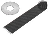 Cablu Bandă PVC 16x28AWG 100FT
