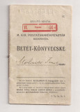 Carnet de Economii , Posta Maghiara , Imperiul Austro-Ungar , anul 1910