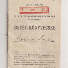 Carnet de Economii , Posta Maghiara , Imperiul Austro-Ungar , anul 1910