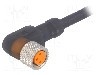 Conector M8, 3 pini, clasa etanseitate {{Clasa etan&amp;#351;eitate}}, LUMBERG AUTOMATION - 14007 RKMWV/LED A 3-224/2 M