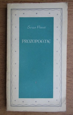 Prozopoeme / Sasa Pana foto