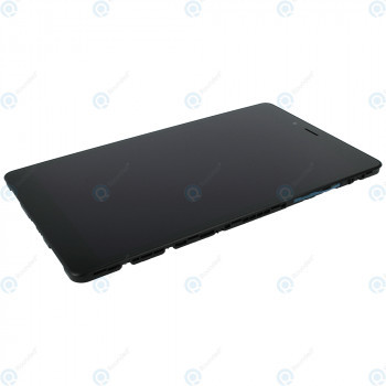 Samsung Galaxy Tab A 8.0 2019 LTE (SM-T295) Unitate de afișare completă negru fum GH81-17178A foto
