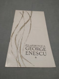 PLIANT /BROSURA PROGRAM FILARMONICA GEORGE ENESCU STAGIUNEA 1982-1983