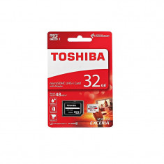 108998 Toshiba MicroSDHC 32GB Clasa 10 cu adaptor SD foto