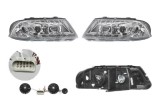 Set faruri tuning VW Passat Sedan+Combi (B5 (3B GP)) 11.2000-01.2005 BestAutoVest partea Dreapta+Stanga daytime running light, tip bec H1+H1, transpa, Rapid