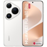 Telefon mobil Huawei Pura 80 Pro, 512GB, 12GB RAM, Glazed White