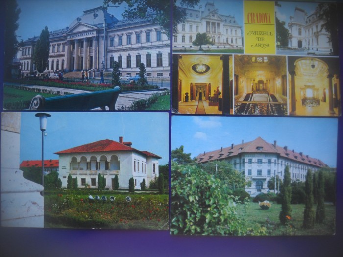 HOPCT LOT 4135 -4 CARTI POSTALE--CRAIOVA.-JUD-DOLJ-CIRCULATE