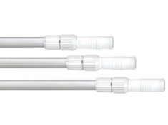 Maner telescopic din aluminiu 2 x 180cm pentru piscine EMAUX CE136 foto