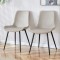Scaun masa dining piele eco,crem 52 82 45