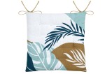 Pernă De Scaun Aloha 38X38 Cm, Culoare Multicolor, 45% Poliester 55% Bumbac