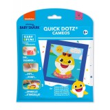 Set creativ pictura cu diamante - Baby Shark, Diamond Dotz