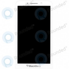 Capac frontal modul display Blackberry Z30 + LCD + digitizer alb