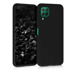 Husa Telefon Silicon Huawei P40 Lite Matte Black Negru