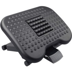 Suport ergonomic pentru picioare, inaltime ajustabila 3 pozitii, role masaj, anti-derapant