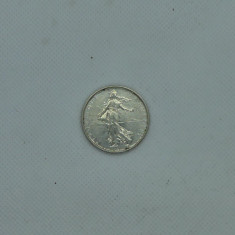 Moneda argint 5 Franci Franta 1962 -E31 foto