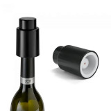 Dop Vidat Pentru Sticle de Vin, din ABS, 7 cm, Negru