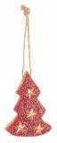 Set 24 ornamente brad Brad 8x8 cm