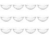 Set boluri, 12 piese, 5 l, Plastic, Transparent