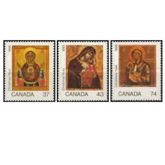 Canada 1988 - Craciun, serie neuzata