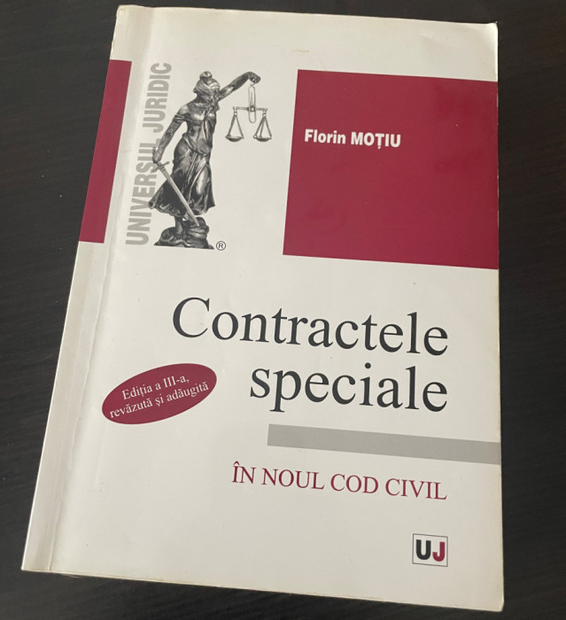 Contracte speciale, ediția a III-a. Florin Moțiu