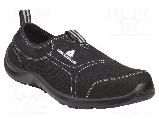 Pantofi de protecție DELTA PLUS MIAMI S1P SRC, mărimea 36, negru, bumbac și poliester