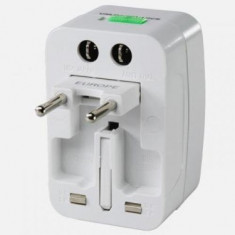 Adaptor multi priza international PROMO foto