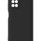 Husa din silicon compatibila cu Xiaomi Redmi 10, silk touch, interior din catifea, Negru
