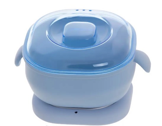 Wax Warmer topitor de ceară din silicon, culoare albastru