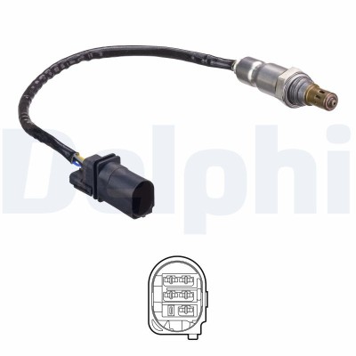 DELPHI ES21252-12B1 Sonda Lambda foto
