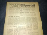 ZIARUL SPORTUL 11 FEBRUARIE 1984