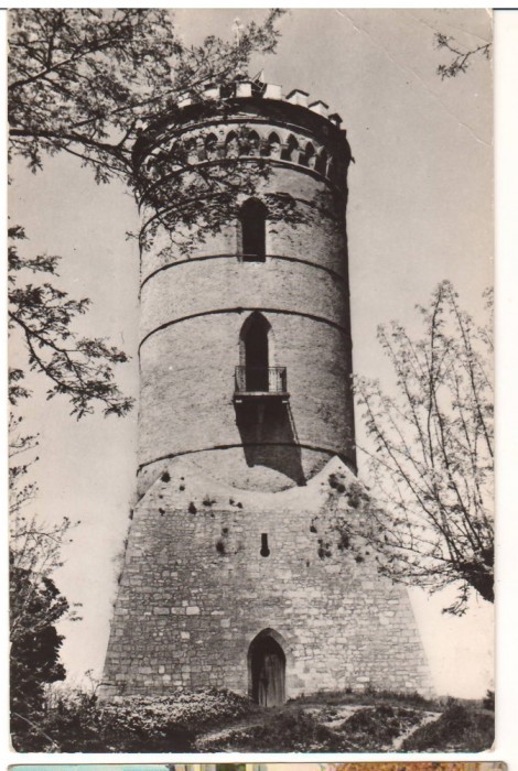 CPIB 22029 - CARTE POSTALA - TARGOVISTE. TURNUL CHINDIEI, RPR