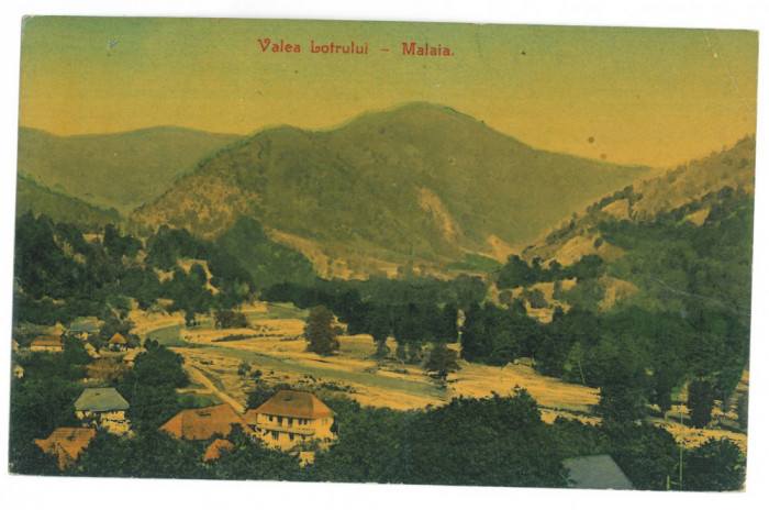 5156 - MALAIA, Valcea, Valea Lotrului, Romania - old postcard - used - 1909