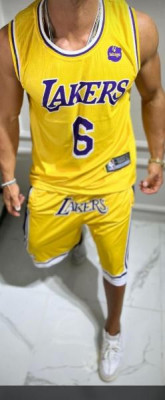 ECHIPAMENTE BASCHET ADULTI,LAKERS--JAMES, MARIMI XXL foto