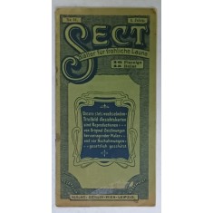 SECT , BLATTER FUR FROLICHE LAUNE ( FOAIE UMORISTICA ) NR. 51 , CCA , 1900 , TEXT IN LIMBA GERMANA