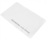 Cumpara ieftin Card RFID alb 86 x 54 x 0,76 mm, 125 kHz, cip TK4100, cartela de proximitate pentru control acces si identificare