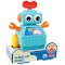 Jucarie interactiva - Robotel cu cheita (albastru) PlayLearn Toys