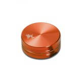Grinder metalic Black Leaf , Al Portocaliu, 2 Parti, O40mm