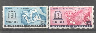Rwanda 1966 UNESCO, MNH AJ.044 foto