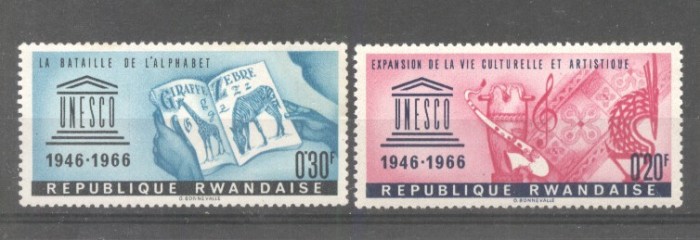 Rwanda 1966 UNESCO, MNH AJ.044