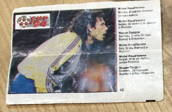 COLOB Actibild Fodbal 1994 Nr. 46